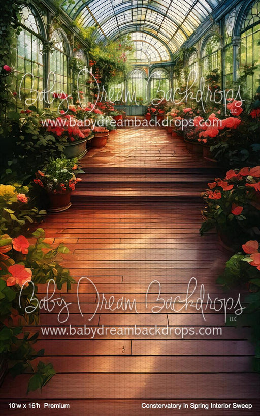 Constervatory in Spring Interior Sweep (BM)