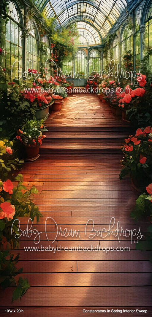 Constervatory in Spring Interior Sweep (BM)