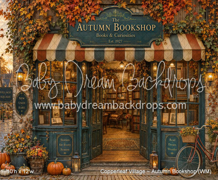 Copperleaf Village ~ Autumn Bookshop (WM)