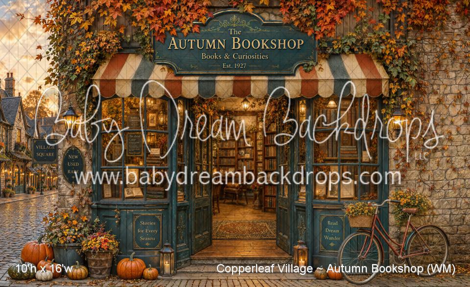 Copperleaf Village ~ Autumn Bookshop (WM)
