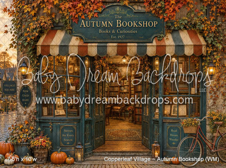 Copperleaf Village ~ Autumn Bookshop (WM)