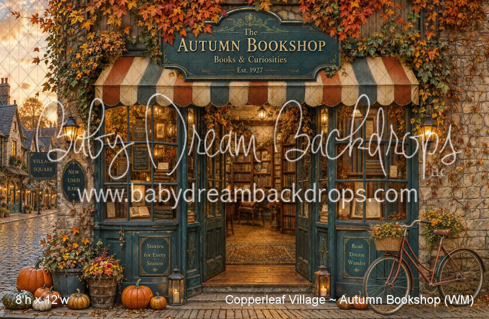 Copperleaf Village ~ Autumn Bookshop (WM)