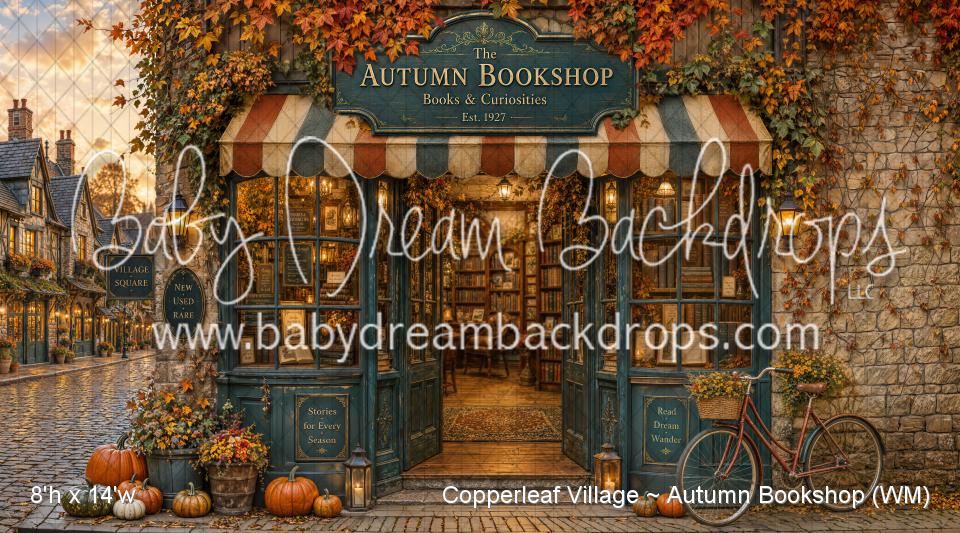 Copperleaf Village ~ Autumn Bookshop (WM)
