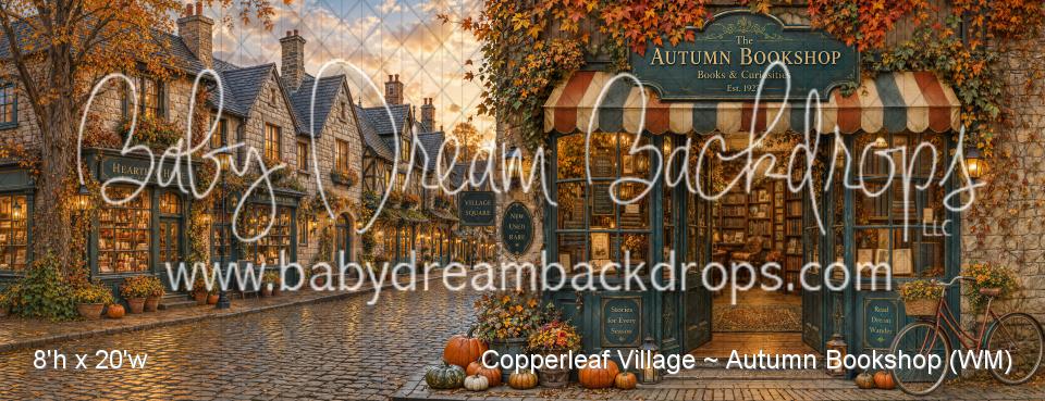 Copperleaf Village ~ Autumn Bookshop (WM)