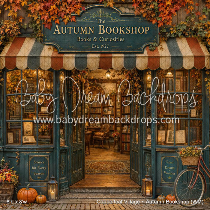 Copperleaf Village ~ Autumn Bookshop (WM)