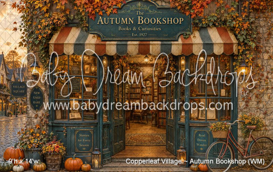 Copperleaf Village ~ Autumn Bookshop (WM)