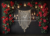 Corner Loft Red Rose Macrame (CC)