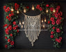 Corner Loft Red Rose Macrame (CC)