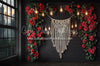 Corner Loft Red Rose Macrame (CC)