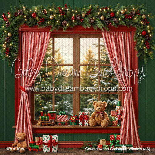 Countdown to Christmas Window (JA)
