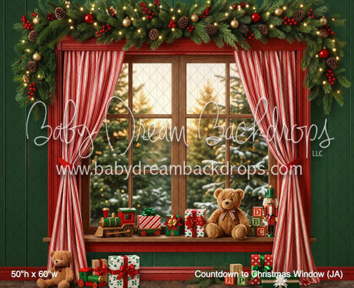 Countdown to Christmas Window (JA)