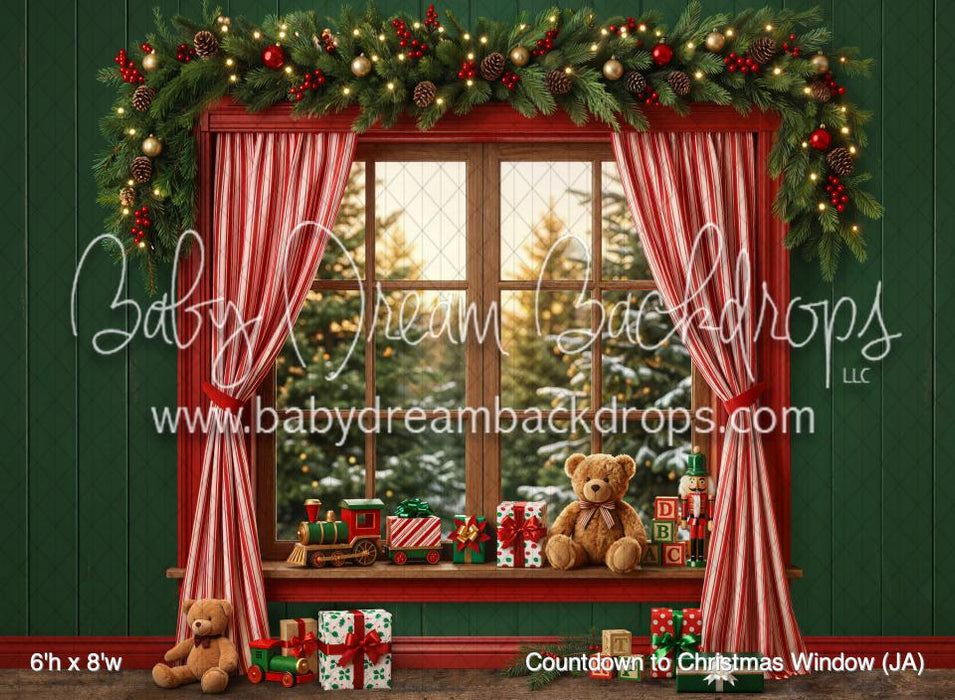 Countdown to Christmas Window (JA)