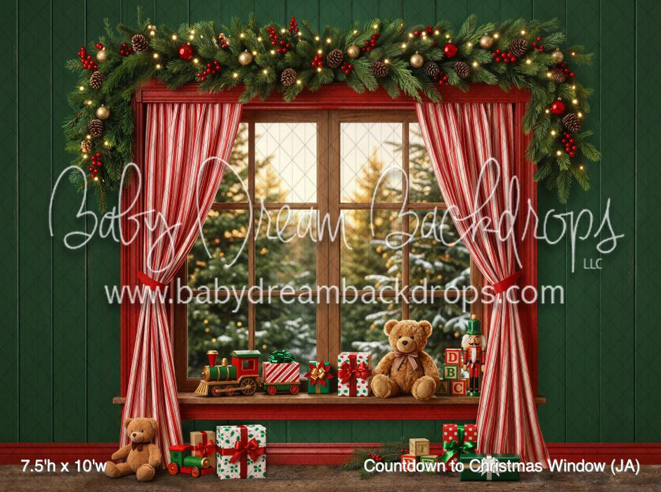 Countdown to Christmas Window (JA)