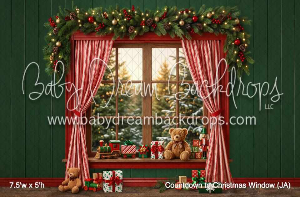 Countdown to Christmas Window (JA)