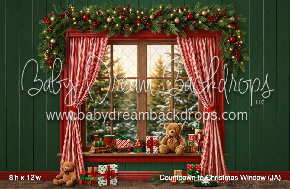 Countdown to Christmas Window (JA)