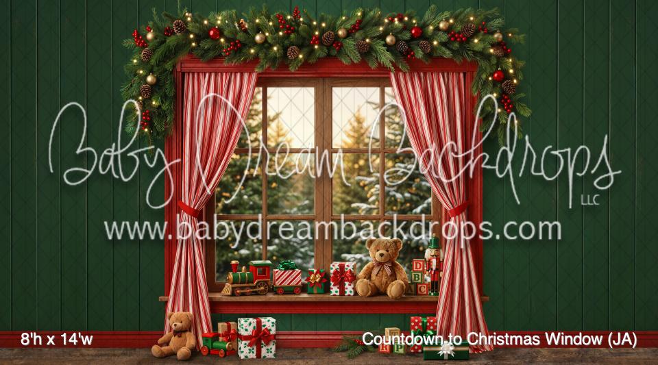 Countdown to Christmas Window (JA)