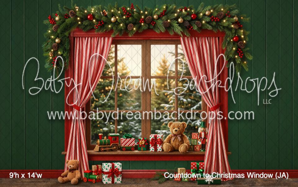 Countdown to Christmas Window (JA)