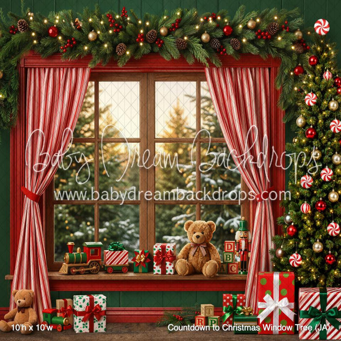 Countdown to Christmas Window Tree (JA)