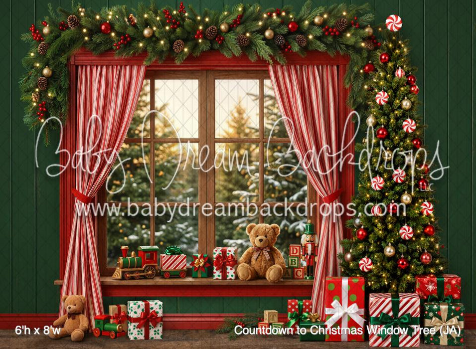 Countdown to Christmas Window Tree (JA)