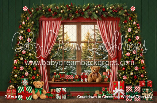 Countdown to Christmas Window Tree (JA)
