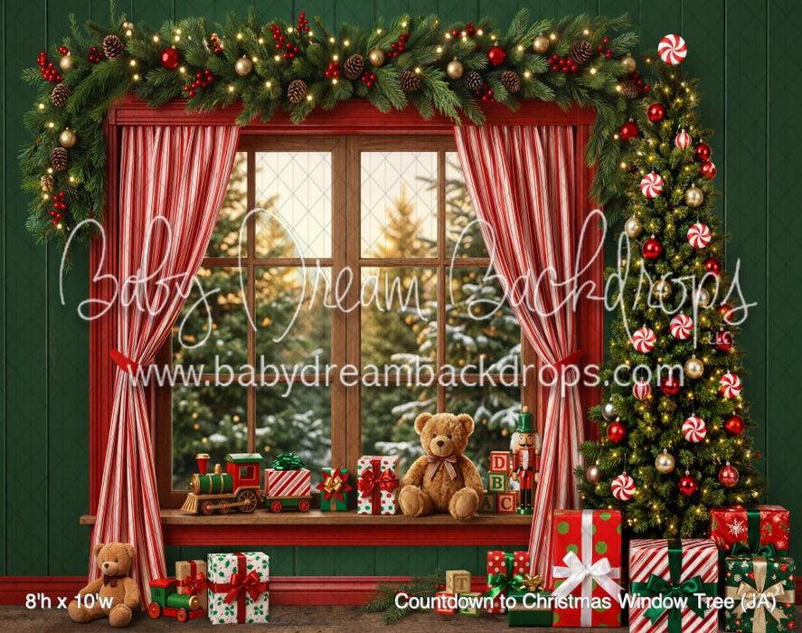 Countdown to Christmas Window Tree (JA)