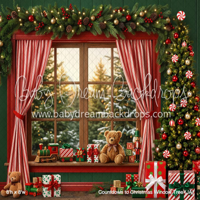 Countdown to Christmas Window Tree (JA)