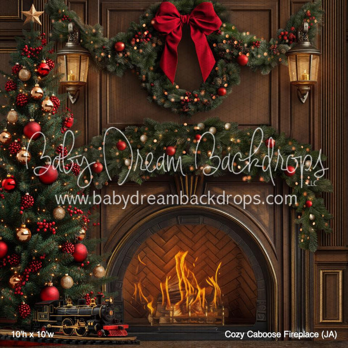 Cozy Caboose Fireplace (JA)