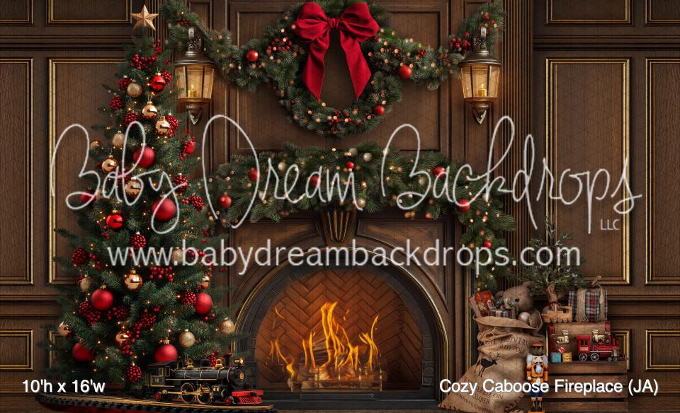 Cozy Caboose Fireplace (JA)