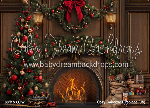 Cozy Caboose Fireplace (JA)