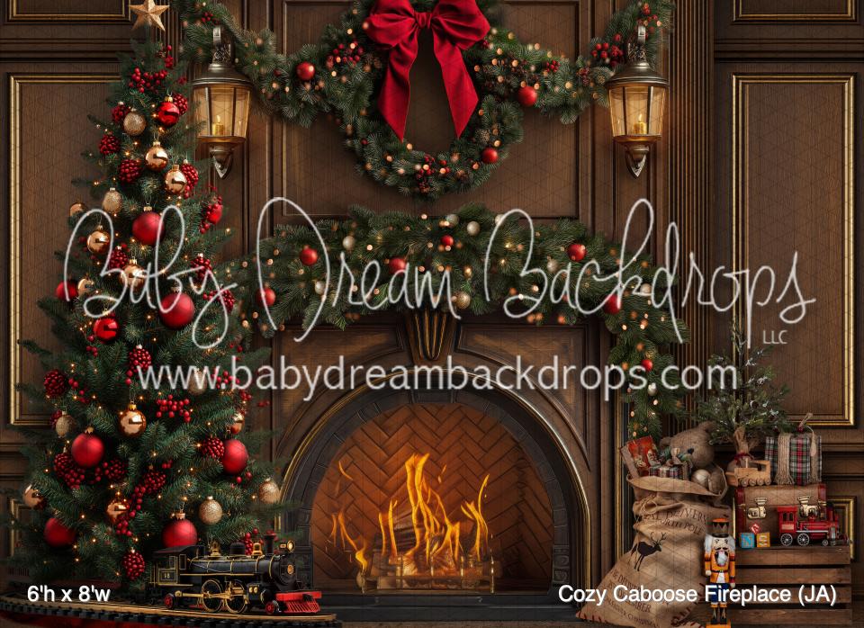 Cozy Caboose Fireplace (JA)