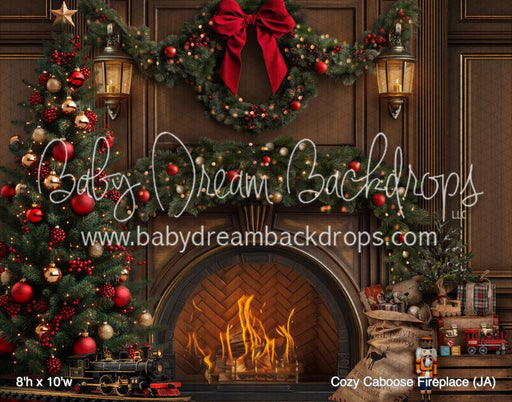 Cozy Caboose Fireplace (JA)
