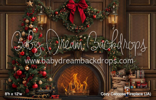 Cozy Caboose Fireplace (JA)