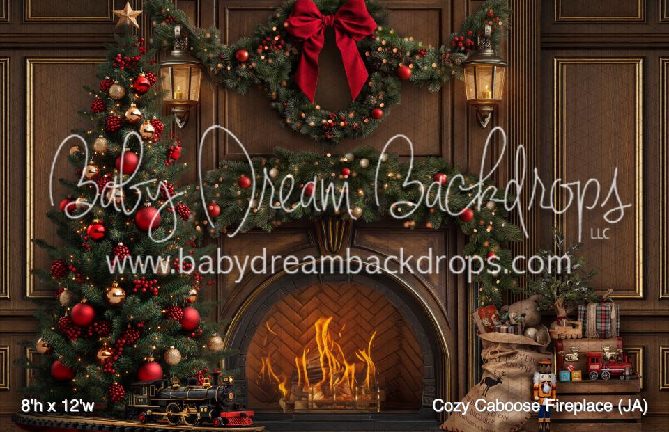Cozy Caboose Fireplace (JA)