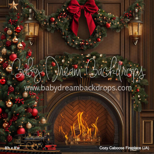 Cozy Caboose Fireplace (JA)