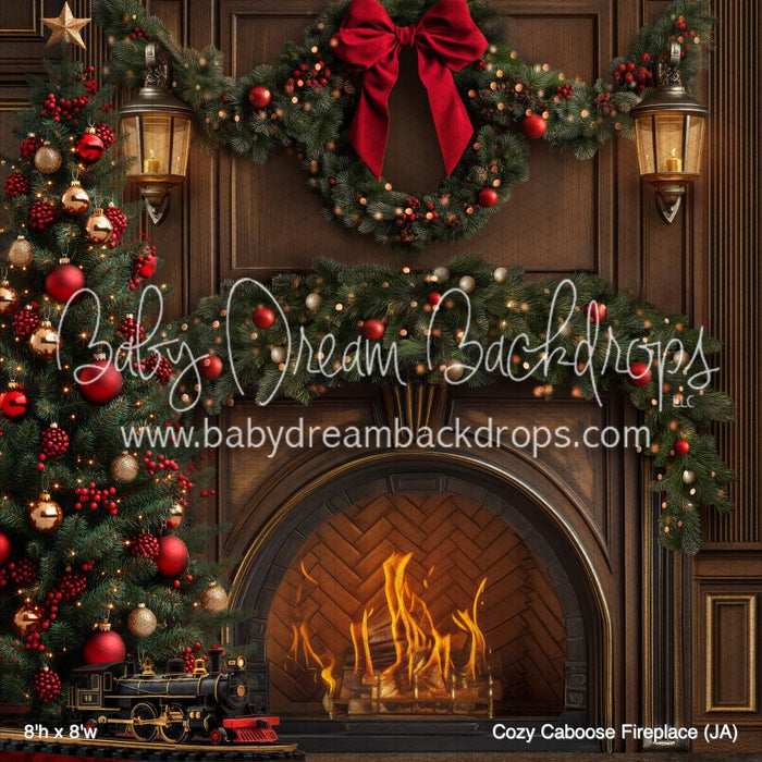 Cozy Caboose Fireplace (JA)