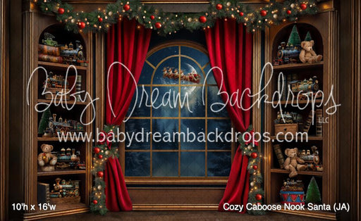 Cozy Caboose Nook Santa (JA)