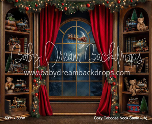 Cozy Caboose Nook Santa (JA)