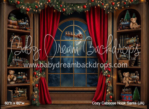 Cozy Caboose Nook Santa (JA)