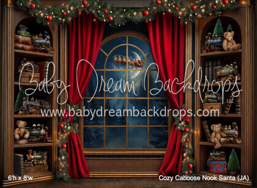 Cozy Caboose Nook Santa (JA)