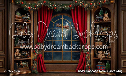 Cozy Caboose Nook Santa (JA)