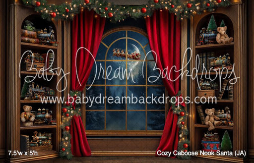 Cozy Caboose Nook Santa (JA)