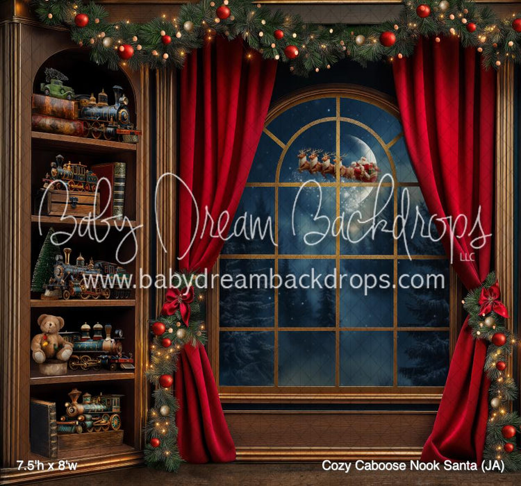 Cozy Caboose Nook Santa (JA)