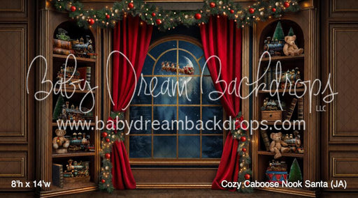 Cozy Caboose Nook Santa (JA)