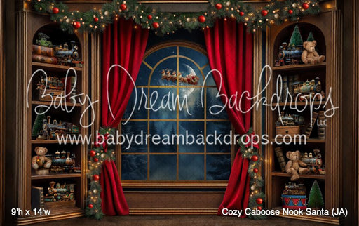 Cozy Caboose Nook Santa (JA)