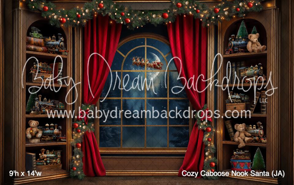 Cozy Caboose Nook Santa (JA)
