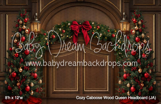 Cozy Caboose Wood Queen Headboard (JA)