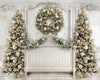 Cozy Christmas Dream Queen Headboard (JA)