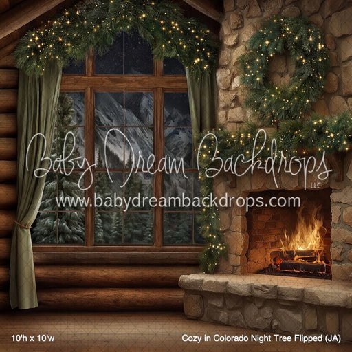 Cozy in Colorado Night Tree Flipped (JA)
