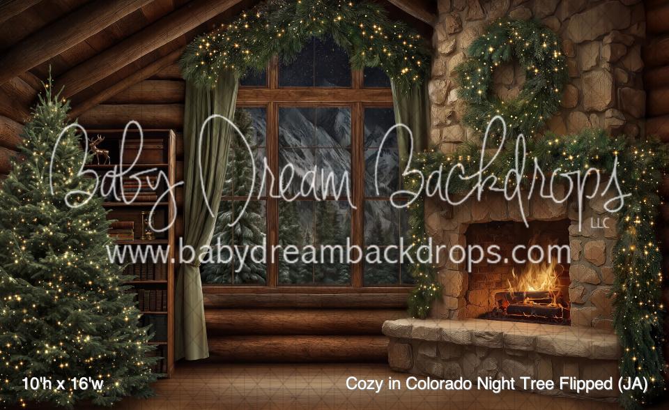Cozy in Colorado Night Tree Flipped (JA)