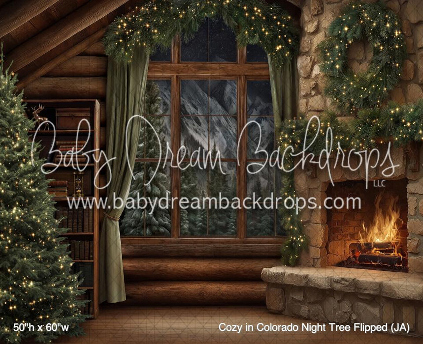 Cozy in Colorado Night Tree Flipped (JA)
